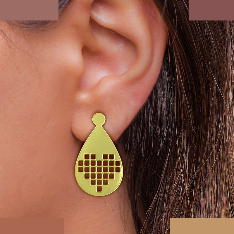 نیم ست طلا 18 عیار زنانه مدوپد مدل قلب کد NA11213 نیم ست طلا 18 عیار زنانه مدوپد مدل قلب کد NA11213