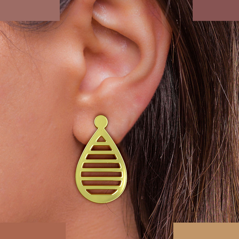 نیم ست طلا 18 عیار زنانه مدوپد مدل اشک کد NA11330 نیم ست طلا 18 عیار زنانه مدوپد مدل اشک کد NA11330