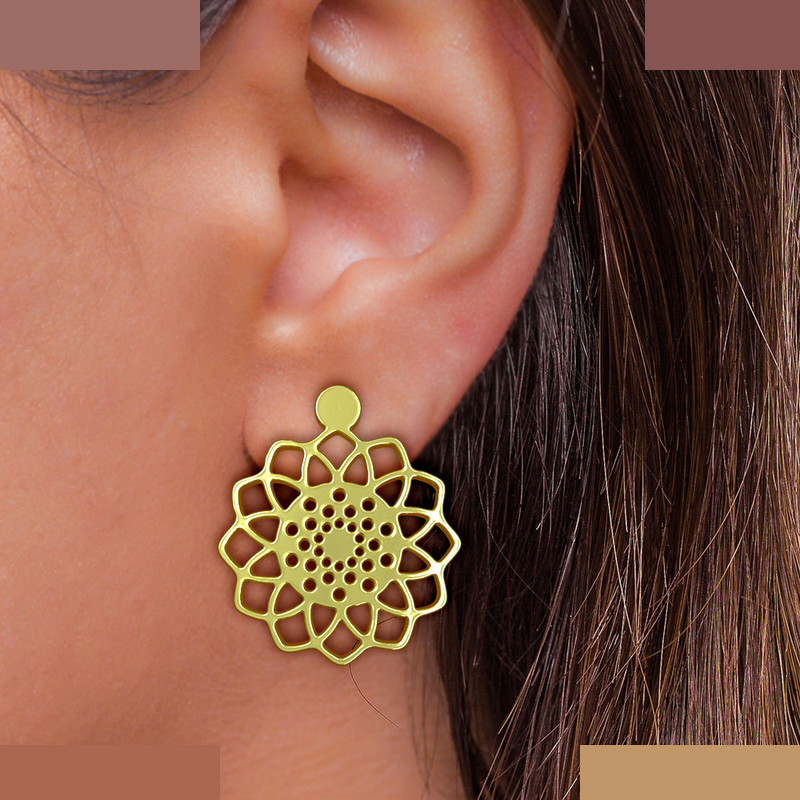 نیم ست طلا 18 عیار زنانه مدوپد مدل هندسی کد NA11452 نیم ست طلا 18 عیار زنانه مدوپد مدل هندسی کد NA11452