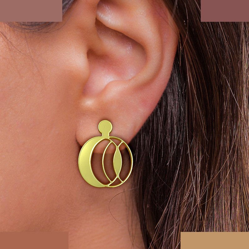 نیم ست طلا 18 عیار زنانه مدوپد مدل هندسی کد NA11482 نیم ست طلا 18 عیار زنانه مدوپد مدل هندسی کد NA11482