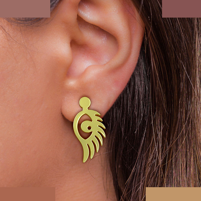 نیم ست طلا 18 عیار زنانه مدوپد مدل چشم کد NA11606 نیم ست طلا 18 عیار زنانه مدوپد مدل چشم کد NA11606