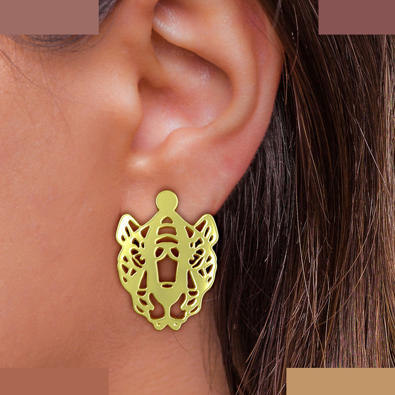 نیم ست طلا 18 عیار زنانه مدوپد مدل ببر کد NA11644 نیم ست طلا 18 عیار زنانه مدوپد مدل ببر کد NA11644