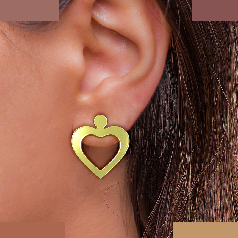 نیم ست طلا 18 عیار زنانه مدوپد مدل قلب کد NA11677 نیم ست طلا 18 عیار زنانه مدوپد مدل قلب کد NA11677