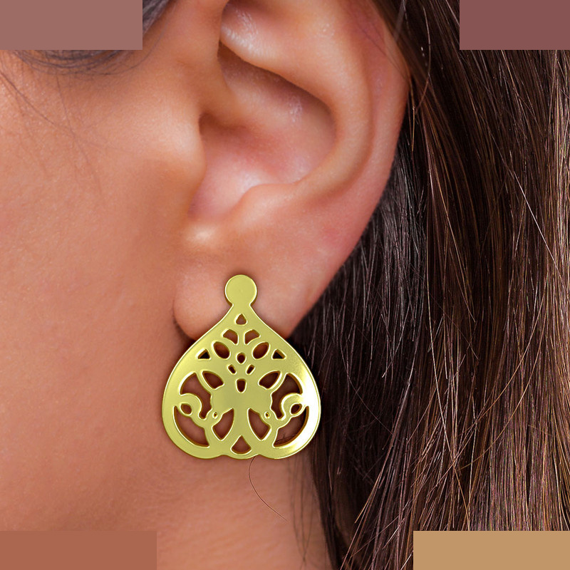 نیم ست طلا 18 عیار زنانه مدوپد مدل قلب کد NA11684 نیم ست طلا 18 عیار زنانه مدوپد مدل قلب کد NA11684