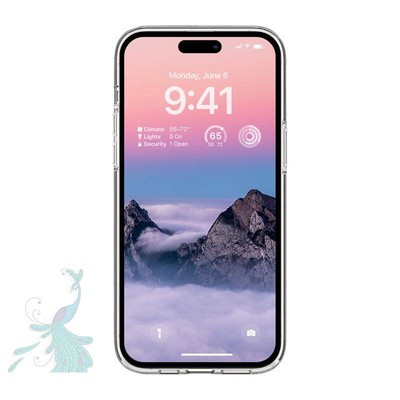 کاور گوشی موبایل اپل iPhone 14 Pro پیکوک مدل Clear Magsafe