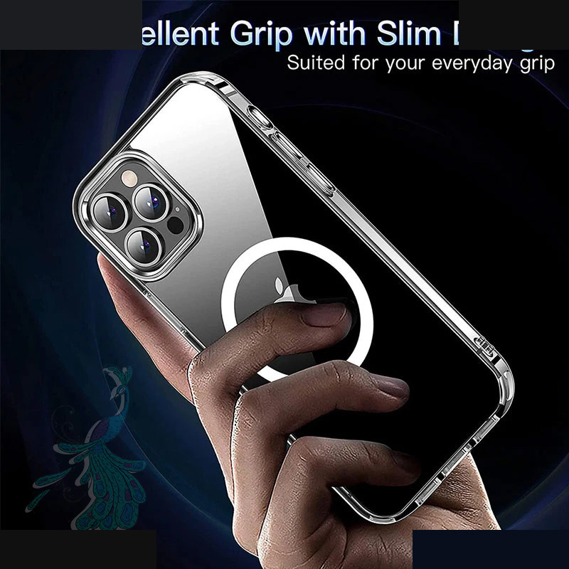 کاور گوشی موبایل اپل iPhone 11 Pro پیکوک مدل Clear Magsafe کاور گوشی موبایل اپل iPhone 11 Pro پیکوک مدل Clear Magsafe