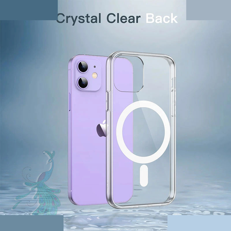 کاور گوشی موبایل اپل iPhone 12 Mini پیکوک مدل Clear Magsafe کاور گوشی موبایل اپل iPhone 12 Mini پیکوک مدل Clear Magsafe