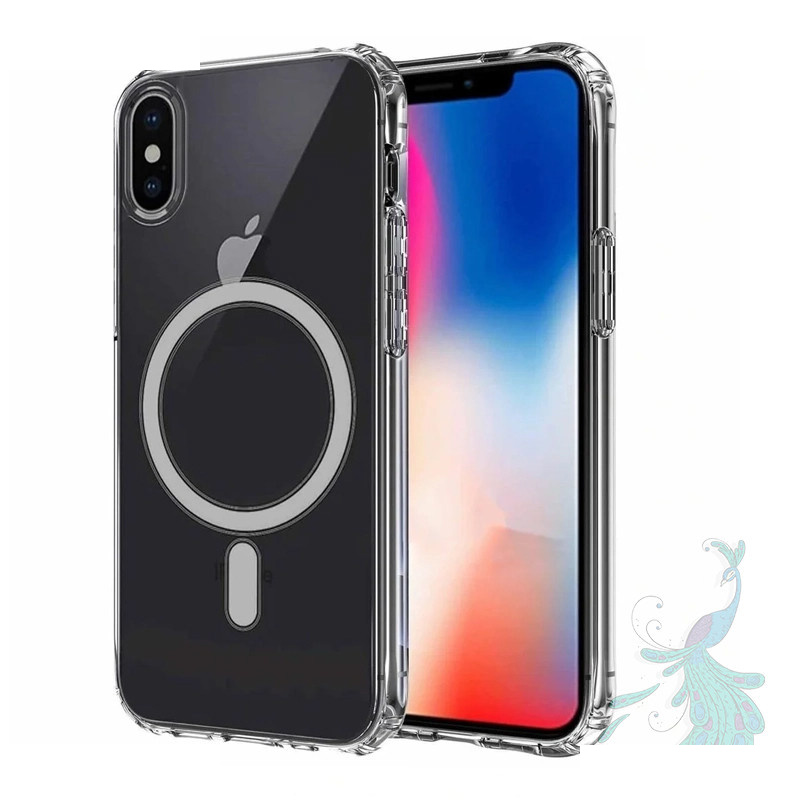 کاور گوشی موبایل اپل iPhone X/XS پیکوک مدل Clear Magsafe کاور گوشی موبایل اپل iPhone X/XS پیکوک مدل Clear Magsafe