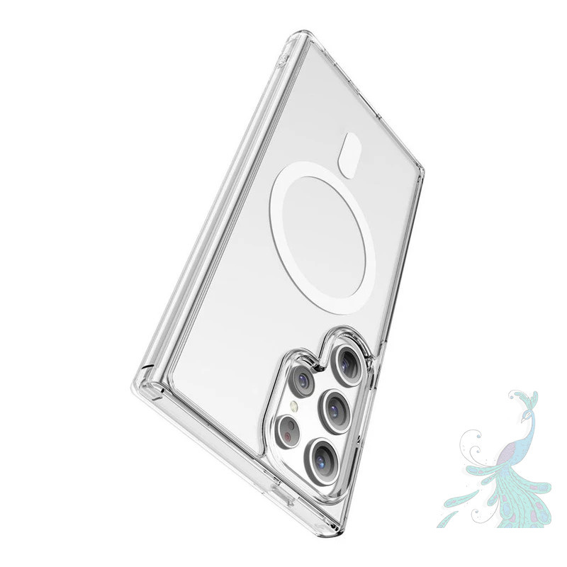 کاور گوشی موبایل سامسونگ Galaxy S25 Ultra پیکوک مدل Clear Magsafe