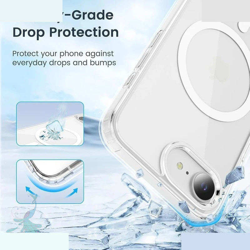 کاور گوشی موبایل اپل iPhone 16e پیکوک مدل Clear Magsafe کاور گوشی موبایل اپل iPhone 16e پیکوک مدل Clear Magsafe