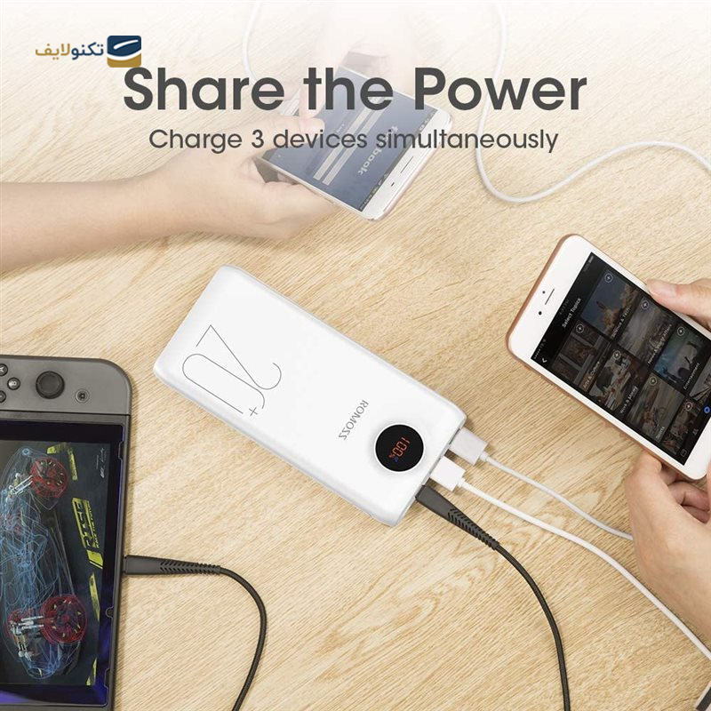 gallery-پاوربانک روموس مدل PEA40PF ظرفیت 40000 میلی آمپر  copy.png gallery-پاوربانک روموس مدل PEA40PF ظرفیت 40000 میلی آمپر  copy.png