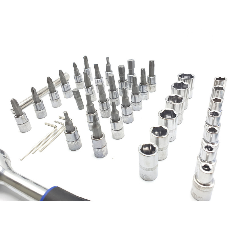 آچار همه کاره باس مدل DR.SOCKET-SET مجموعه 46 عددی آچار همه کاره باس مدل DR.SOCKET-SET مجموعه 46 عددی