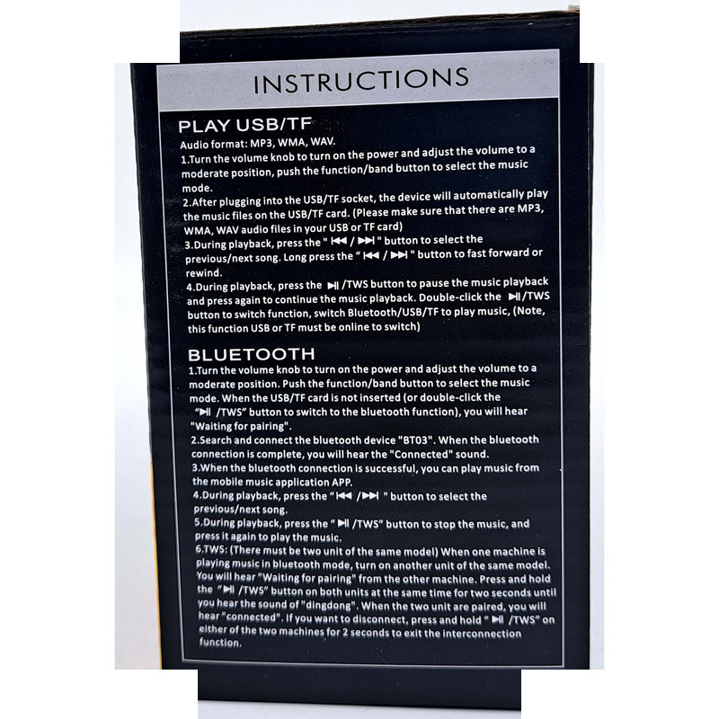 رادیو گولون مدل RX-6060BT رادیو گولون مدل RX-6060BT