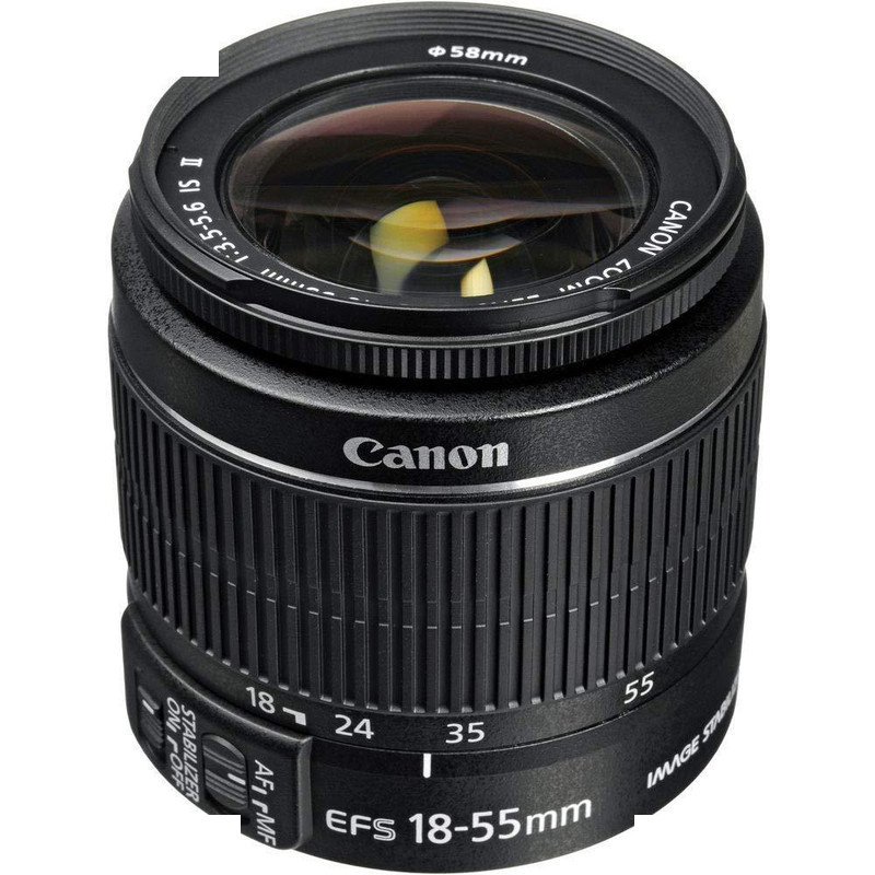 لنز دوربین کانن مدل لنز کانن EF-S 18-55mm f/3.5-5.6 III به همراه فیلتر یو وی 58 کانن و درب 58 کانن لنز دوربین کانن مدل لنز کانن EF-S 18-55mm f/3.5-5.6 III به همراه فیلتر یو وی 58 کانن و درب 58 کانن