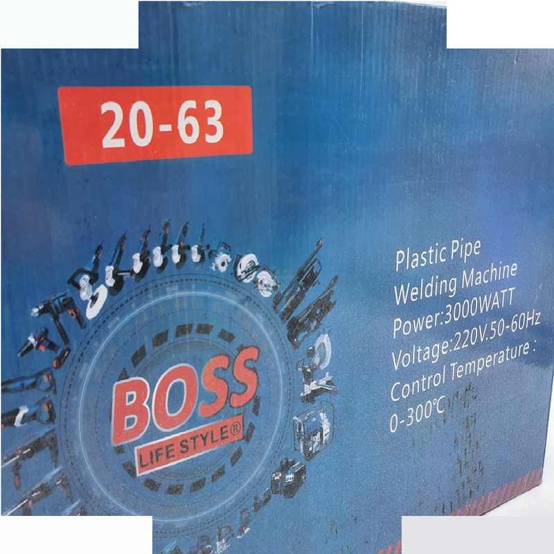 دستگاه جوش لوله پلیمری باس مدل 20_63 مجموعه 13 عددی دستگاه جوش لوله پلیمری باس مدل 20_63 مجموعه 13 عددی