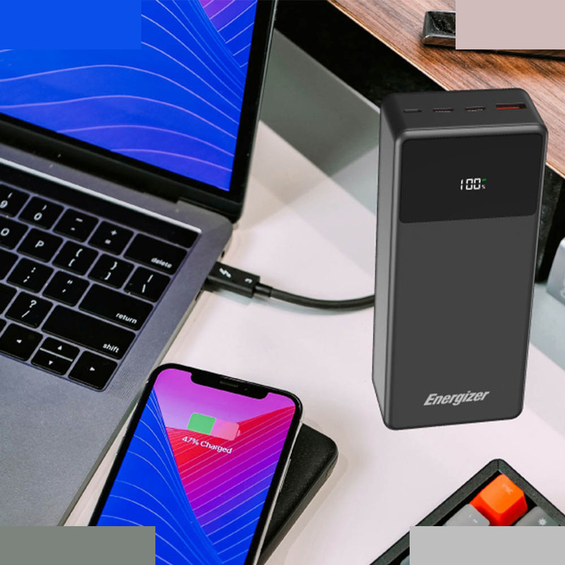 پاوربانک 65 وات انرجایزر مدل UE27062PQ ظرفیت 27000 میلی آمپر ساعت پاوربانک 65 وات انرجایزر مدل UE27062PQ ظرفیت 27000 میلی آمپر ساعت