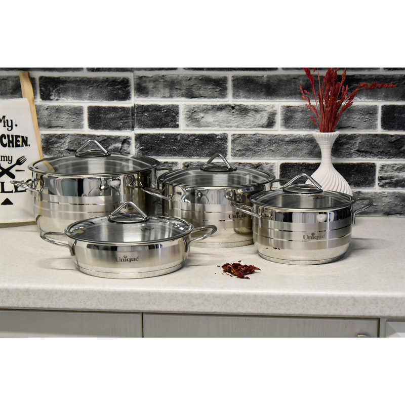 سرویس پخت و پز 8 پارچه یونیک کد 9900 سرویس پخت و پز 8 پارچه یونیک کد 9900