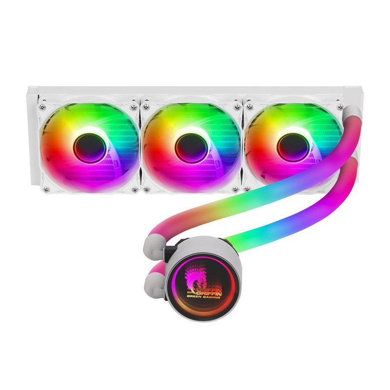 خنک کننده آبی گرین مدل GLACIER 360 STREAM-ARGB