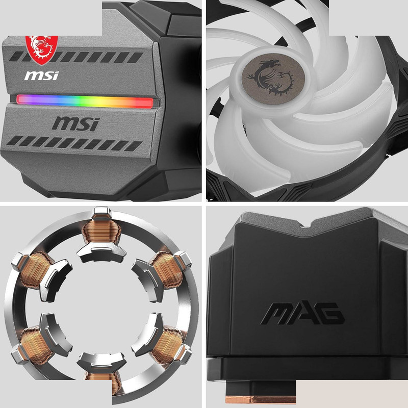 خنک کننده آبی ام اس آی مدل MAG CORELIQUID M360 خنک کننده آبی ام اس آی مدل MAG CORELIQUID M360