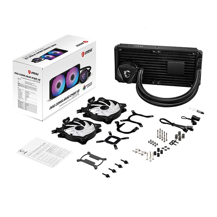 خنک کننده آبی ام اس آی مدل MAG CORELIQUID 240R V2 خنک کننده آبی ام اس آی مدل MAG CORELIQUID 240R V2