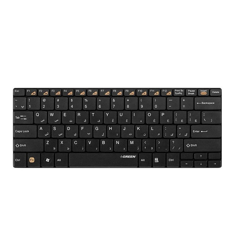کیبورد بیسیم گرین مدل GK-102W با حروف فارسی