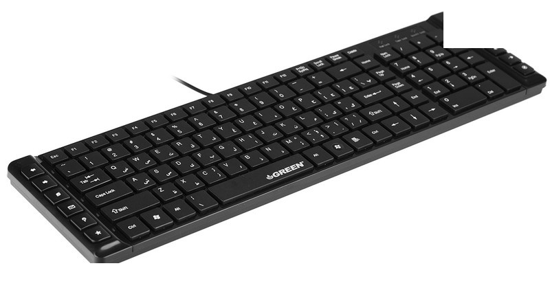 کیبورد گرین GK-301 باحروف فارسی