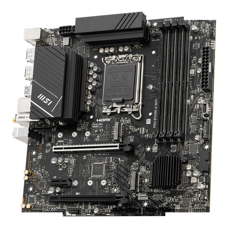 مادربرد ام اس آی مدل PRO B760M-A WIFI