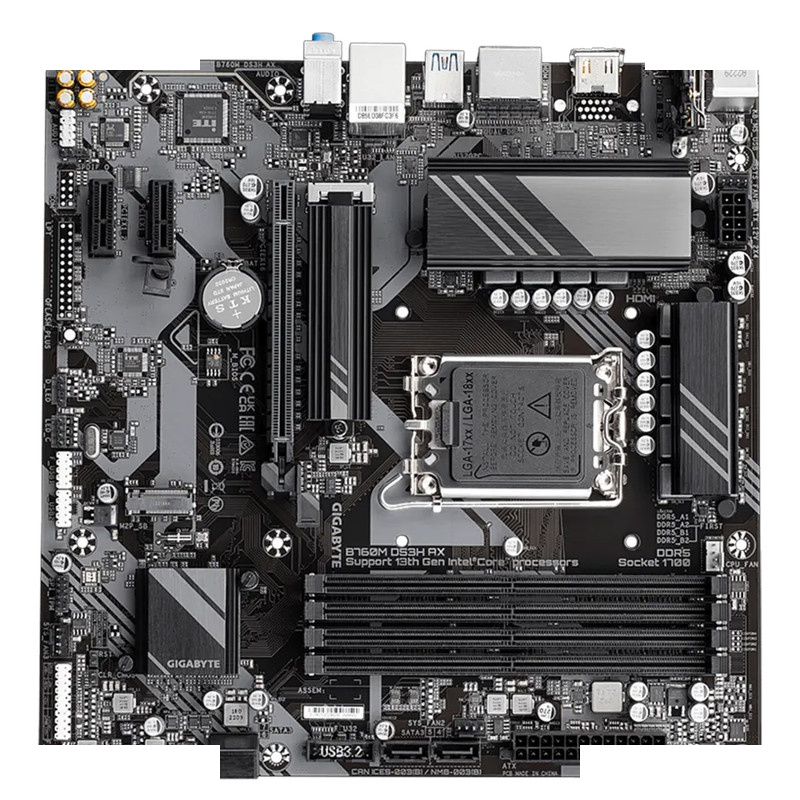 مادربرد گیگابایت مدل B760M DS3H AX rev. 1.x مادربرد گیگابایت مدل B760M DS3H AX rev. 1.x