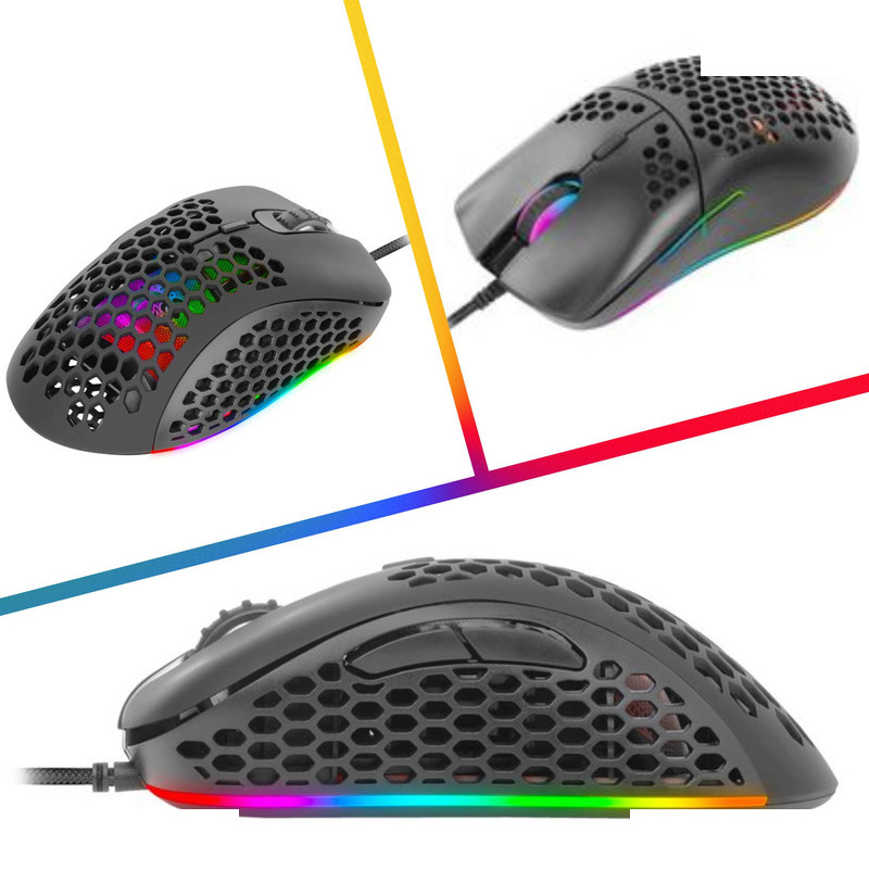 ماوس مخصوص بازی گرین مدل GM606-RGB ماوس مخصوص بازی گرین مدل GM606-RGB