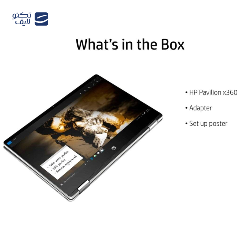 gallery-لپ تاپ استوک USED - اچ پی 14 اینچی مدل Pavilion X360 i3 8130 4GB 128GB - نقره ای copy.png