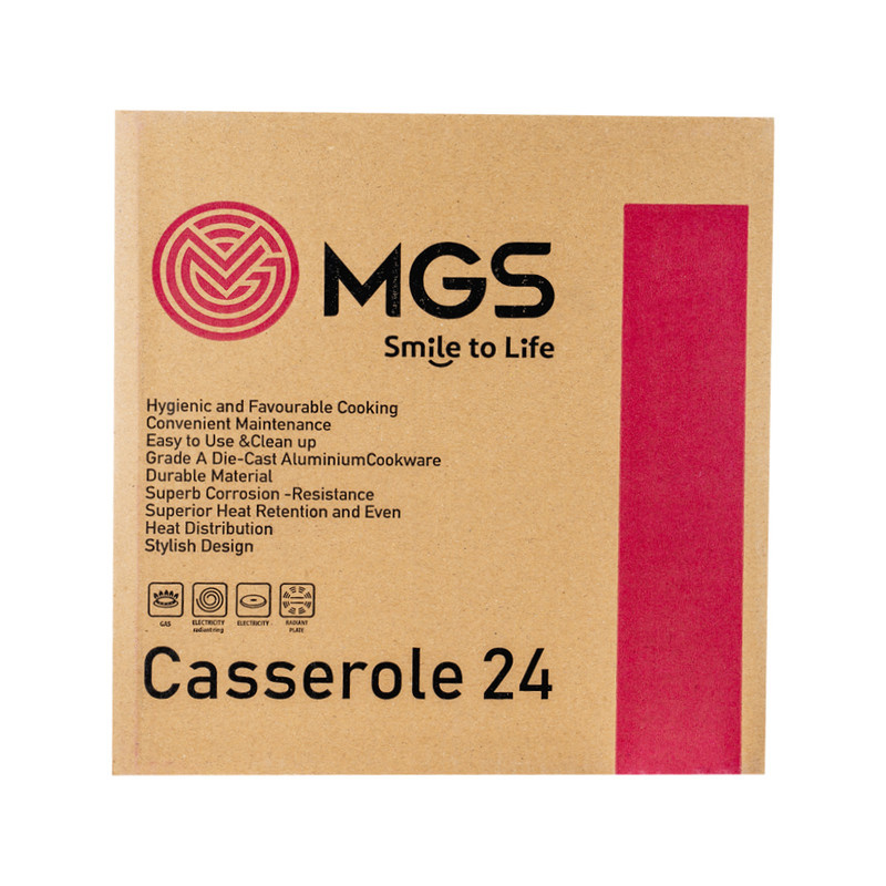 قابلمه گرانیت ام جی اس مدل کابان سایز 24