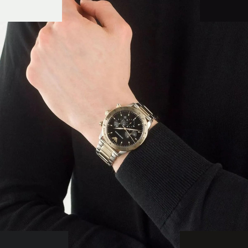 ساعت مچی عقربه ای مردانه کوارتز امپریو آرمانی مدل AR11521 ساعت مچی عقربه ای مردانه کوارتز امپریو آرمانی مدل AR11521