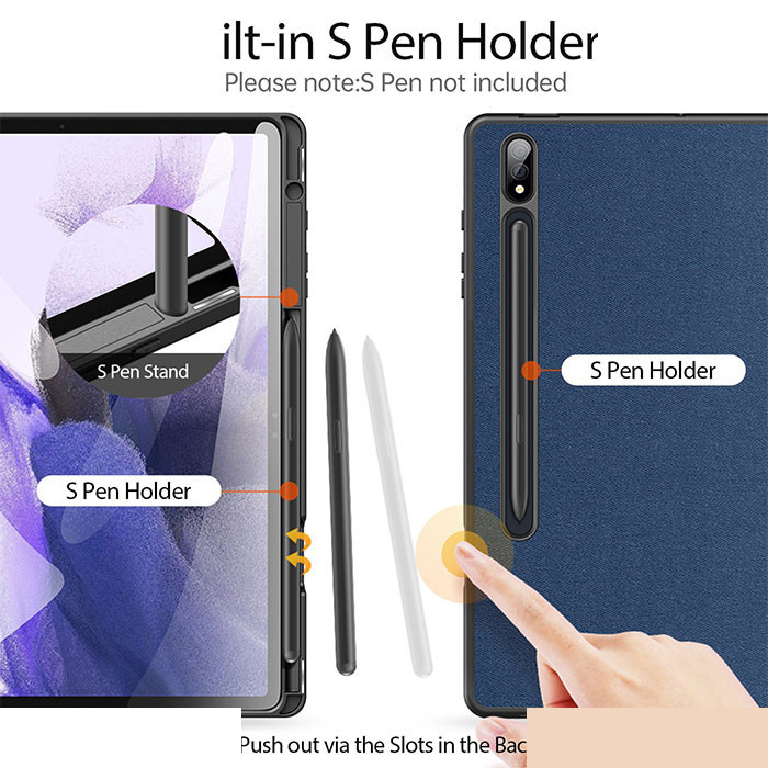 کیف کلاسوری دوکس دوکیس مدل DOMO مناسب برای تبلت سامسونگ Galaxy Tab S9 Plus کیف کلاسوری دوکس دوکیس مدل DOMO مناسب برای تبلت سامسونگ Galaxy Tab S9 Plus