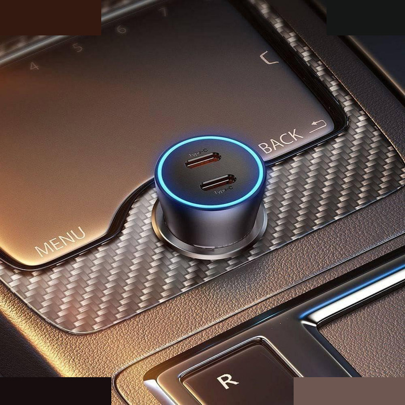 شارژر فندکی 40 وات بیسوس مدل CGJP000013