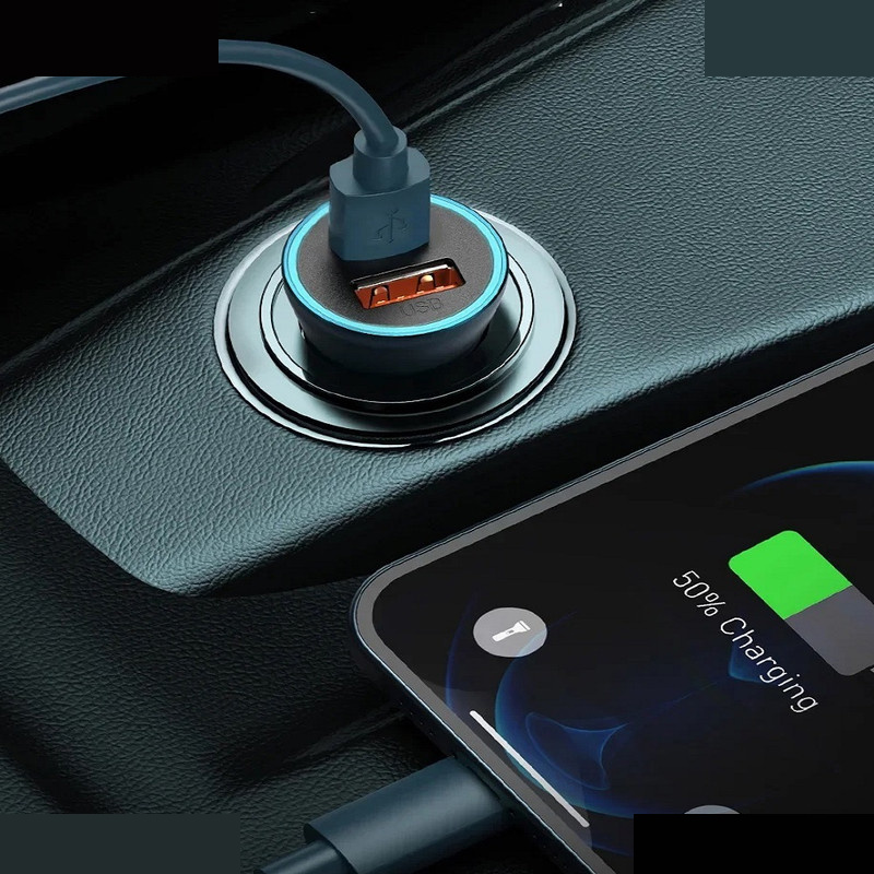 شارژر فندکی 40 وات بیسوس مدل Golden Contactor Pro