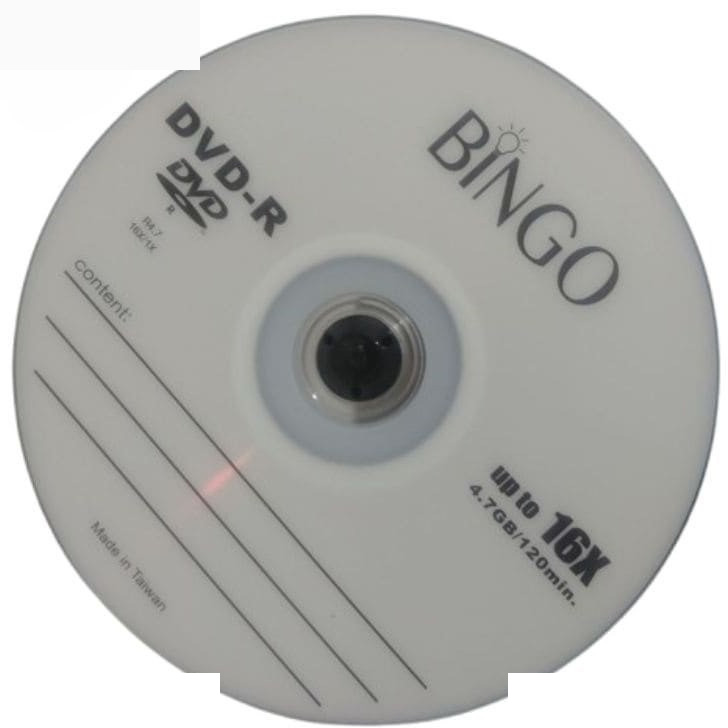 دی وی دی خام بینگو کد 4.7 G بسته 50 عددی دی وی دی خام بینگو کد 4.7 G بسته 50 عددی
