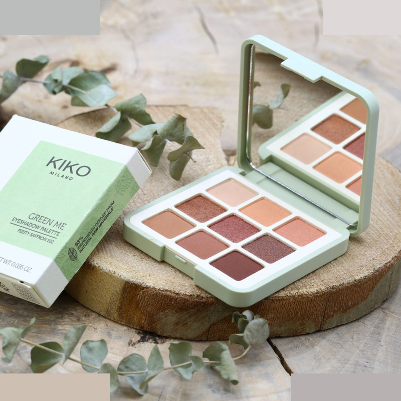 پالت سایه چشم کیکو میلانو مدل Green Me شماره 102