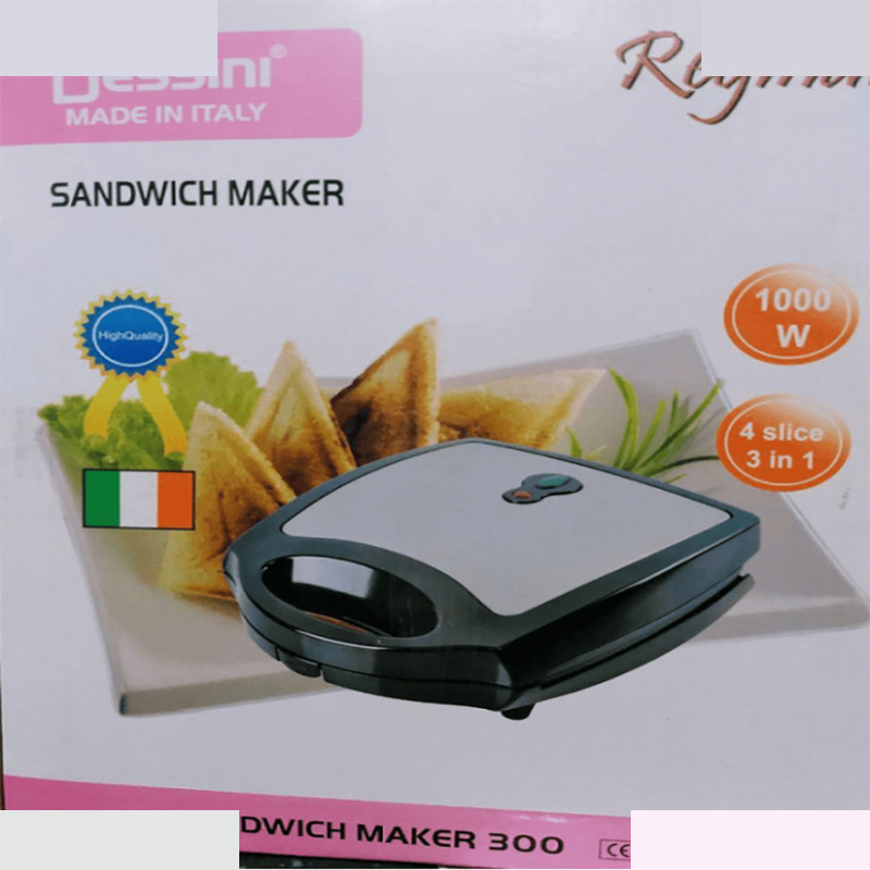 ساندویچ ساز سه کاره دسینی مدل 300 ساندویچ ساز سه کاره دسینی مدل 300
