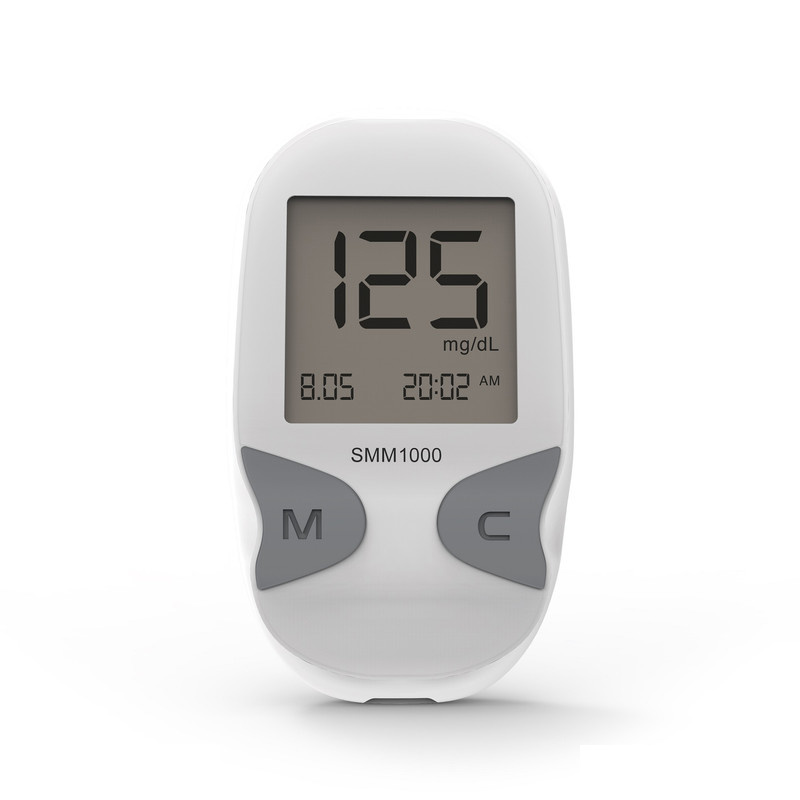 دستگاه تست قند خون دیابان مدل SMM1000 به همراه نوار تست قند خون مجموعه 5 عددی دستگاه تست قند خون دیابان مدل SMM1000 به همراه نوار تست قند خون مجموعه 5 عددی