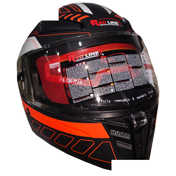 کلاه کاسکت فک ثابت ردلاین مدل عینکدار کد RE_942