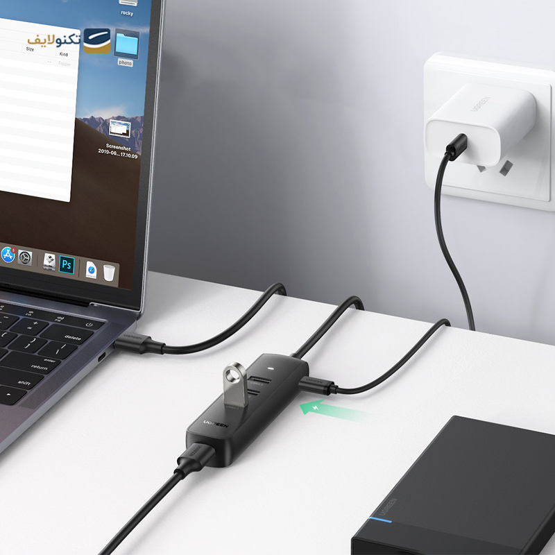 gallery-کابل MicroUSB یوگرین مدل US130 10840 طول 0.5 متر copy.png