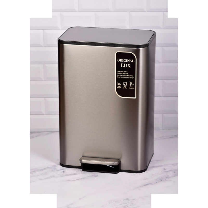 سطل زباله پدالی اورجینال مدل NM کد 5015 گنجایش 15 لیتر