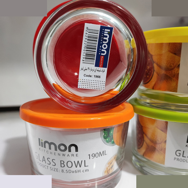 ظرف نگهدارنده لیمون مدل شیشه ای کد 1966