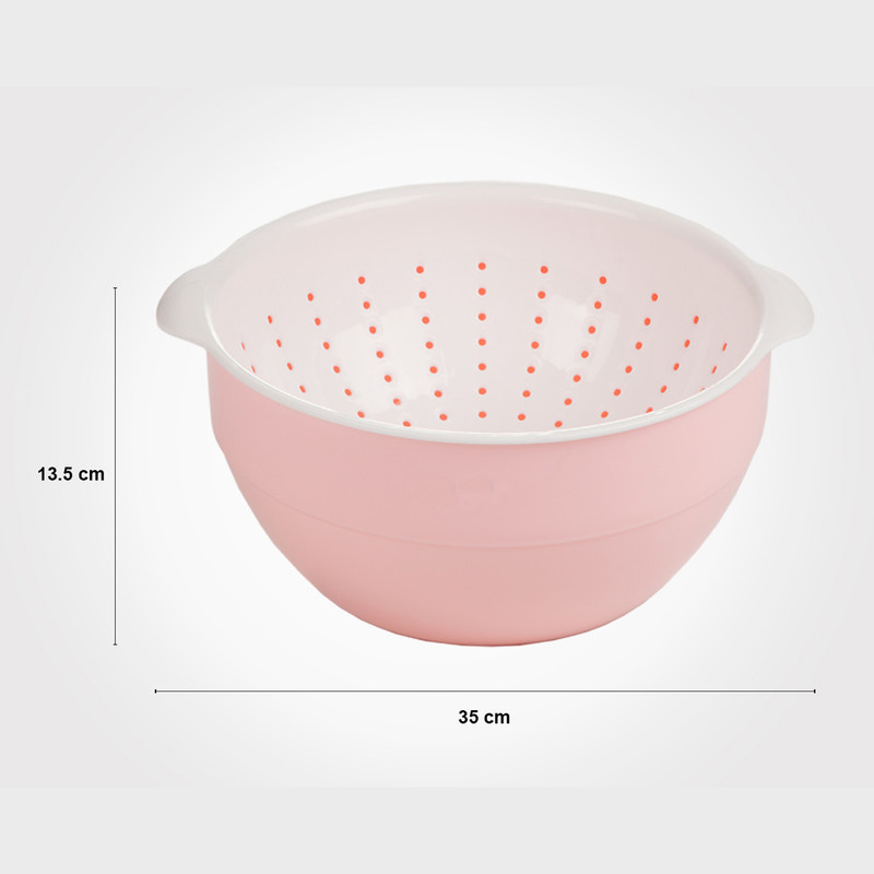 کاسه و آبکش و آبگیر 6 پارچه لیمون کد 206635 کاسه و آبکش و آبگیر 6 پارچه لیمون کد 206635