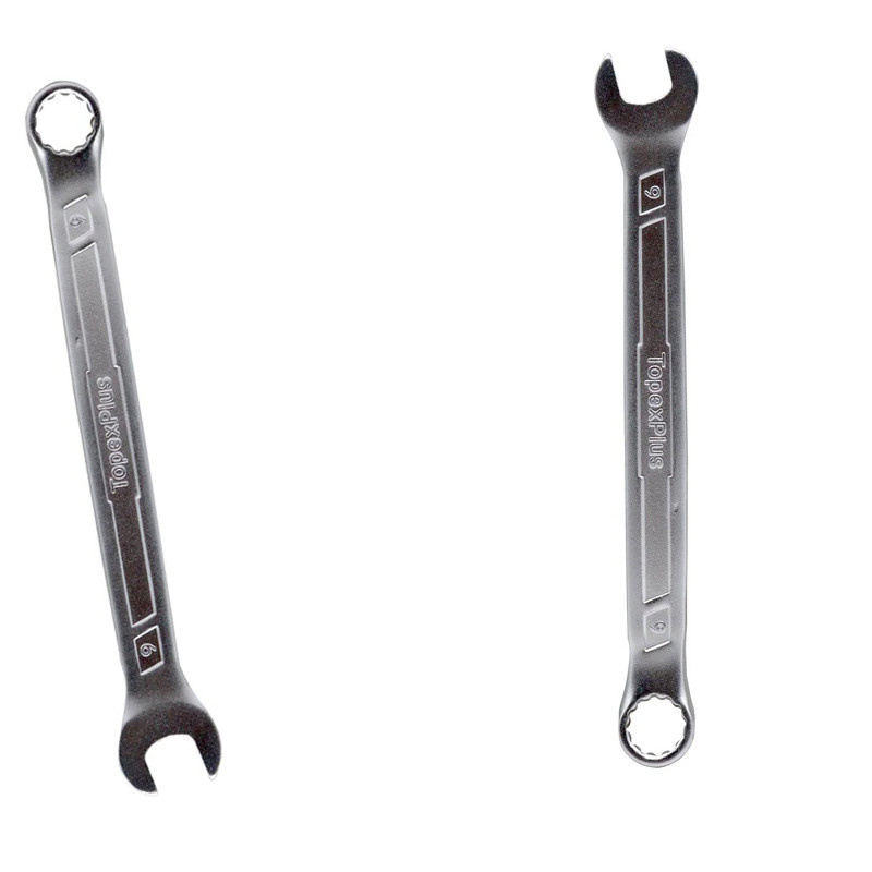 آچار یکسر تخت و یکسر رینگی تاپکس پلاس مدل SMT-TOPEX PLUS-9MM سایز 9 میلی متر