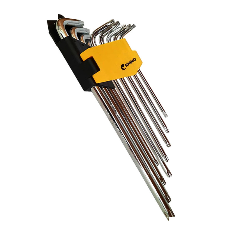 آچار آلن ستاره ای رینو مدل T-4135 مجموعه 9 عددی آچار آلن ستاره ای رینو مدل T-4135 مجموعه 9 عددی