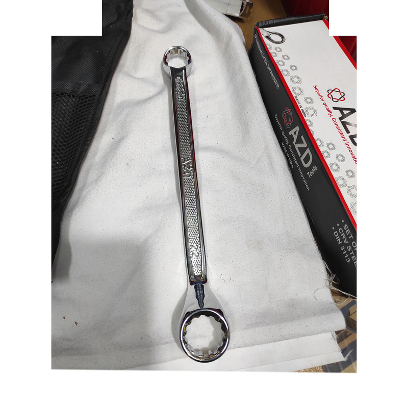 آچار دو سر رینگی ای زد دی  مدل SMT-AZD--8PCS-RING SPANNERSET مجموعه 8 عددی