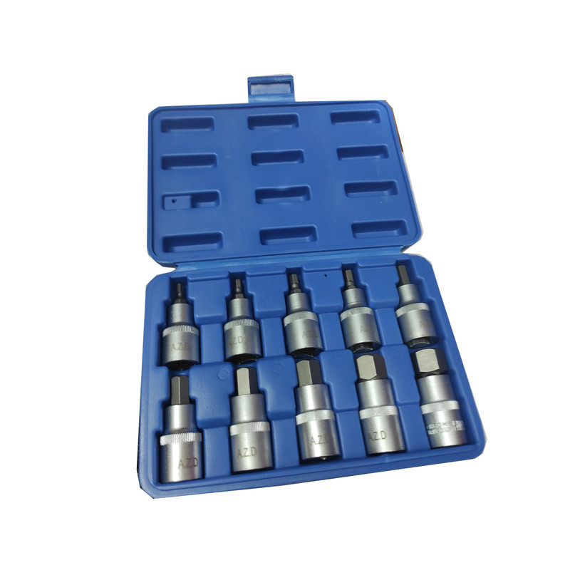 آچار آلن بکسی ای زد دی مدل SMT-AZD-10-PCS-H4-H19*55 مجموعه 10عددی آچار آلن بکسی ای زد دی مدل SMT-AZD-10-PCS-H4-H19*55 مجموعه 10عددی