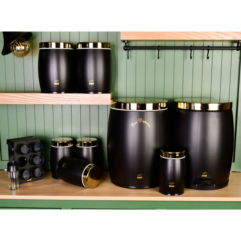 سرویس آشپزخانه 15 پارچه بهاز کالا طرح خمره ای کد 16351174 سرویس آشپزخانه 15 پارچه بهاز کالا طرح خمره ای کد 16351174