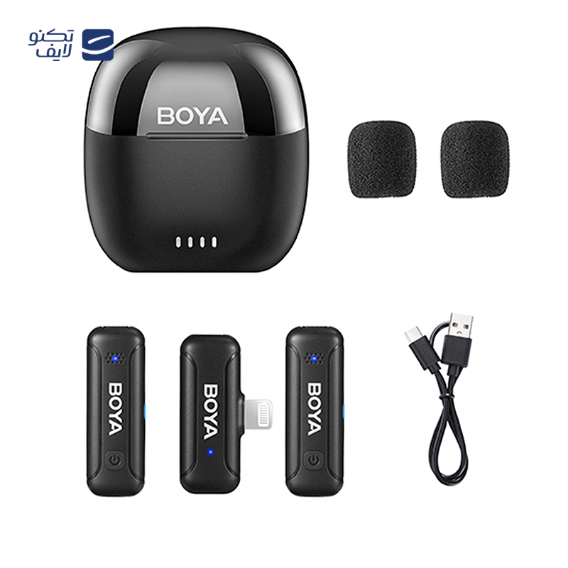 gallery-میکروفن بی سیم یقه ای بویا مدل Omic-D رابط لایتنینگ copy.png gallery-میکروفن بی سیم یقه ای بویا مدل Omic-D رابط لایتنینگ copy.png